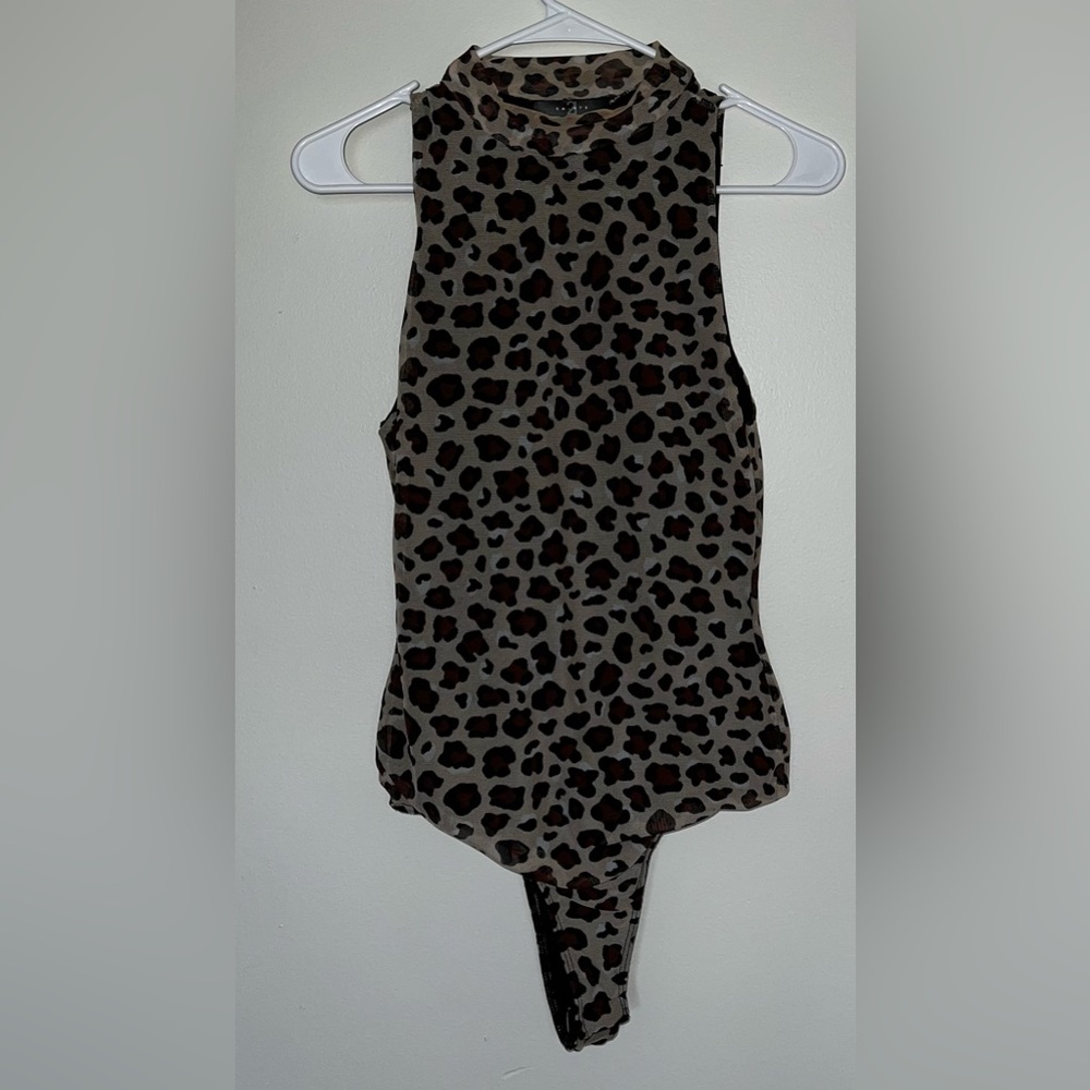 Cheetah Print Bodysuit